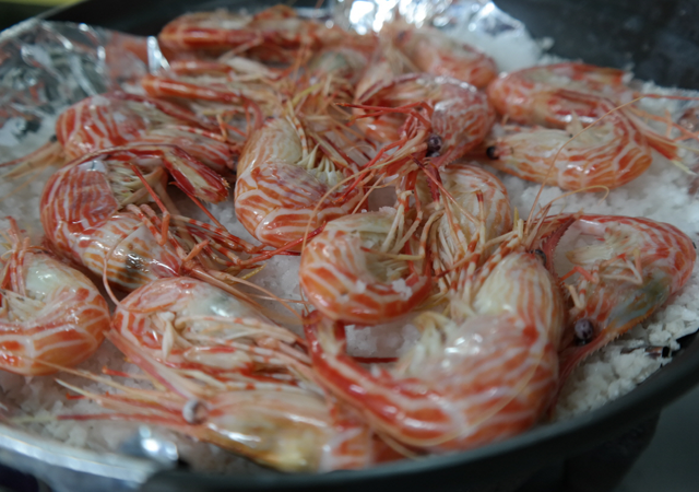 꽃새우구이